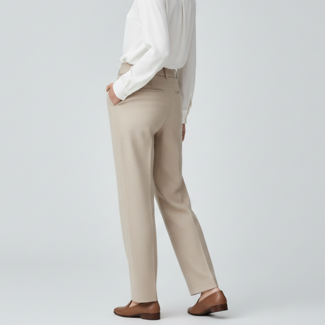 Women's Straight Leg Tailored Trousers