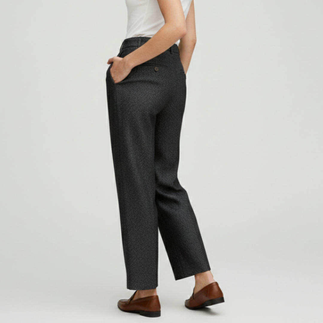 Women's Straight Leg Tailored Trousers