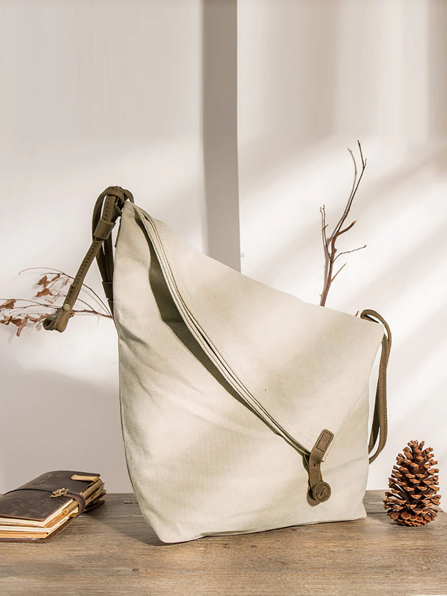 Sac bandoulière en toile pour femme