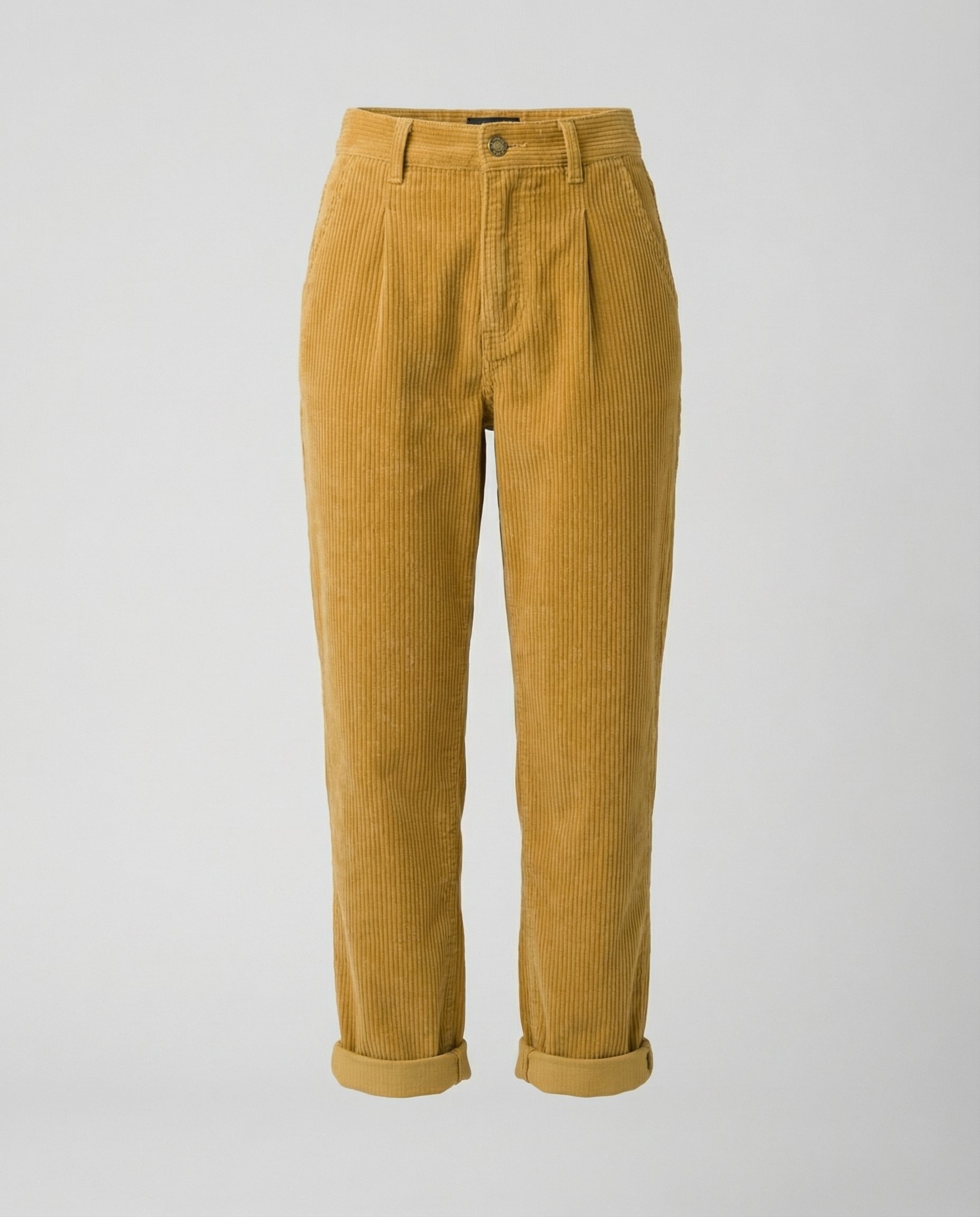 Women’s High-Waisted Corduroy Trousers