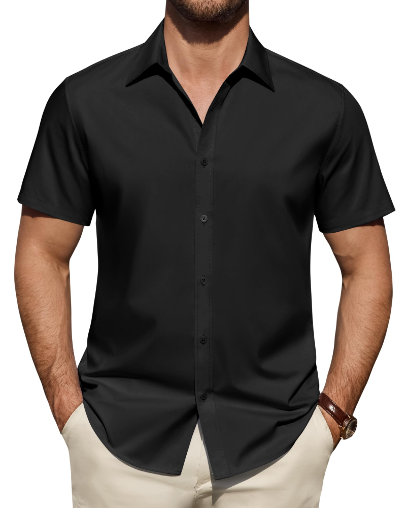 Men's Cotton Shirt for Autumn Casual Everyday Wear