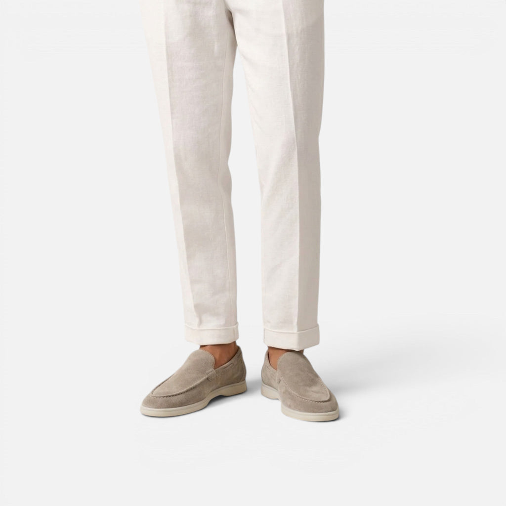 Men's Faux Suede Moccasins | Slip-On Loafers