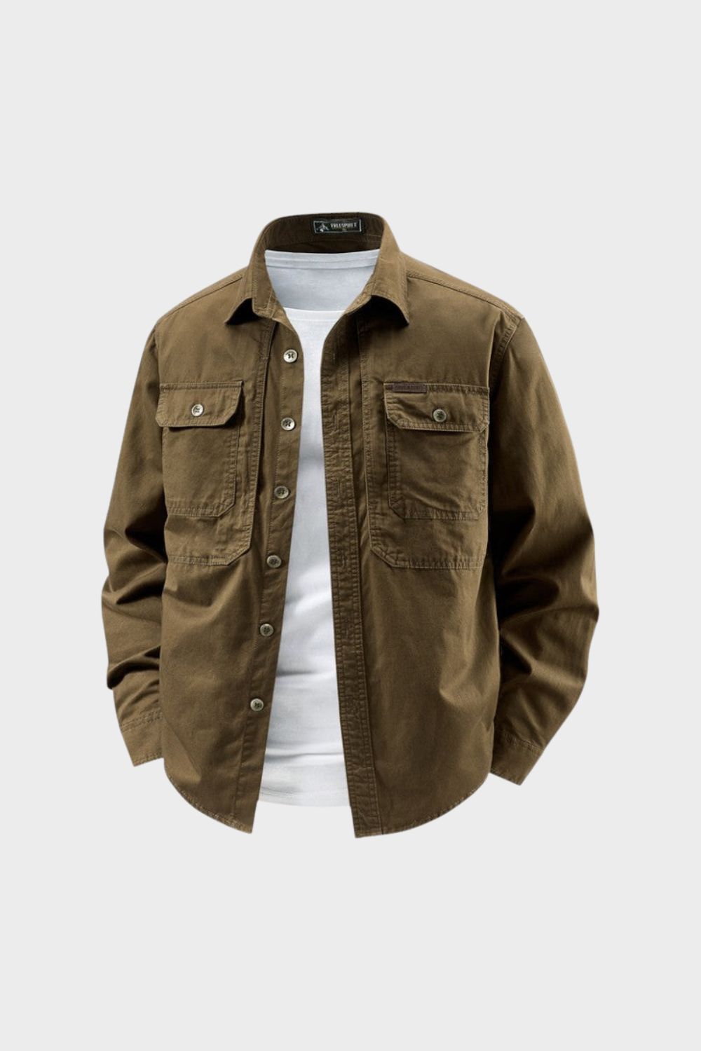 Men's Cotton Overshirt Jacket