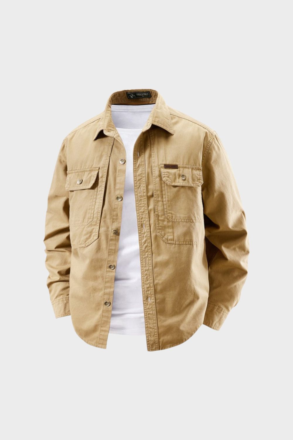 Men's Cotton Overshirt Jacket