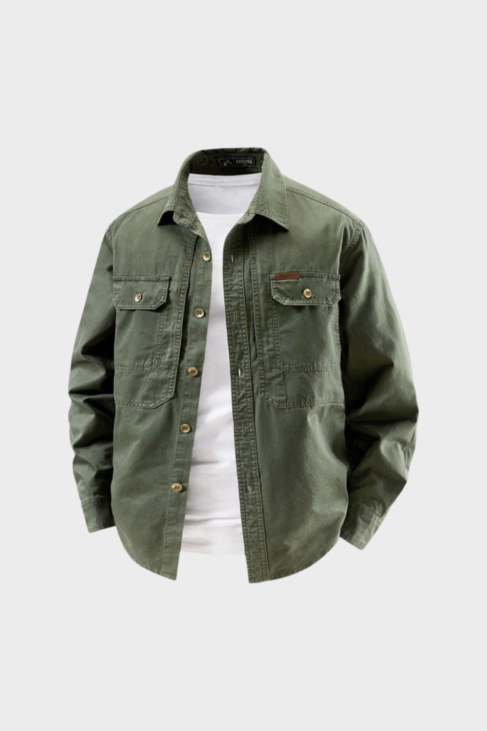 Men's Cotton Overshirt Jacket