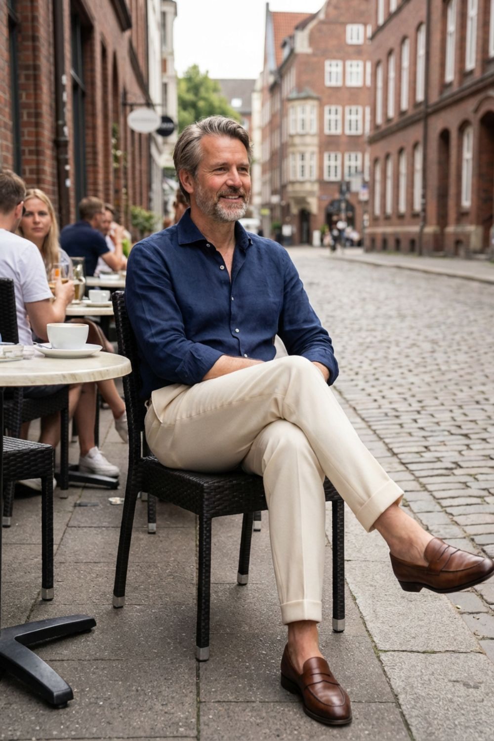 Men's Tailored Pleated Trousers