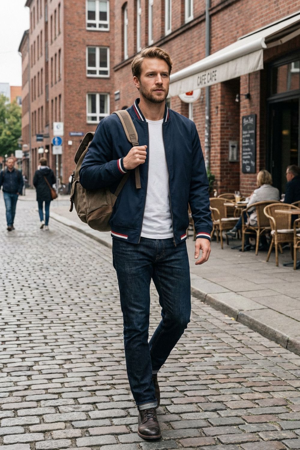 Men's Lightweight Bomber Jacket