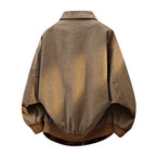 Men’s Vintage Wash Bomber Jacket