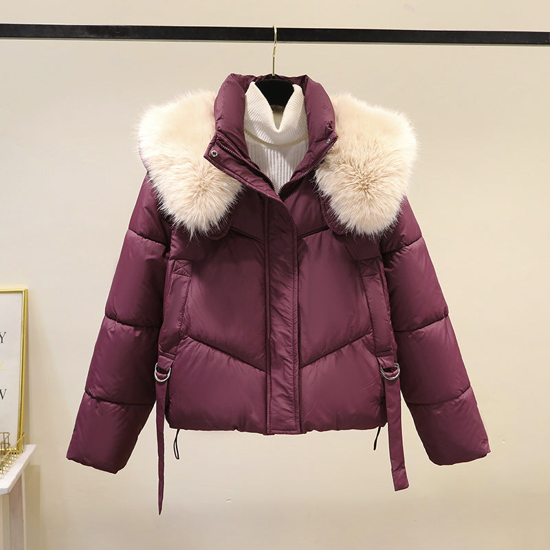 Women’s Faux Fur Hooded Puffer Jacket