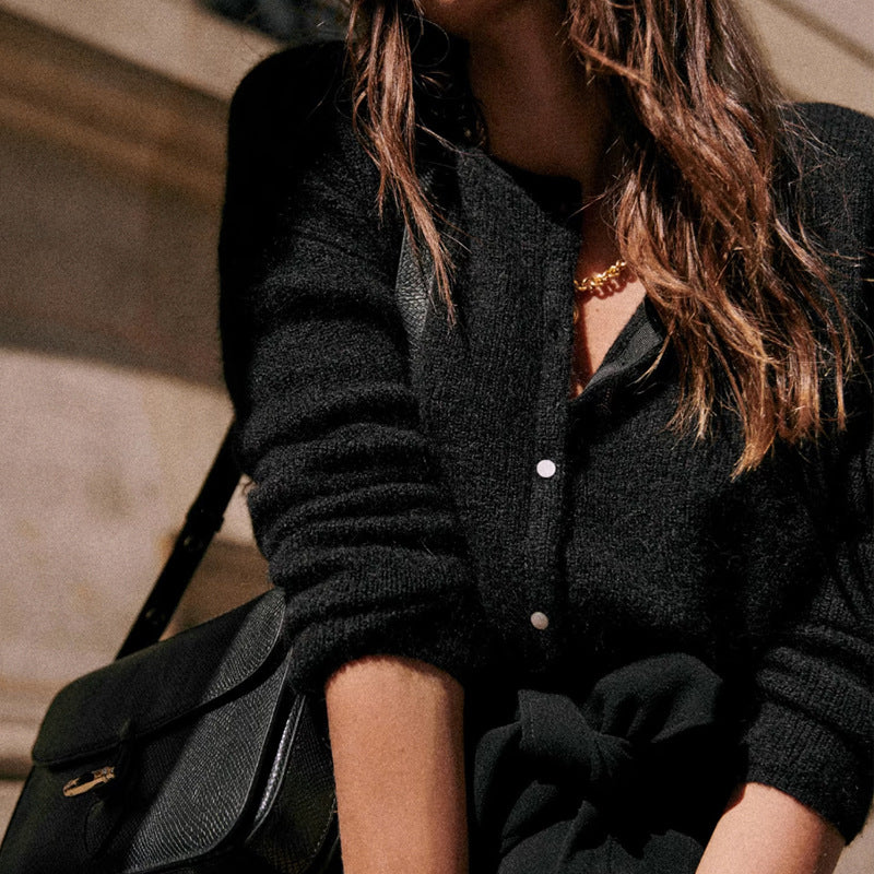 Women's Soft Knit Button Front Cardigan