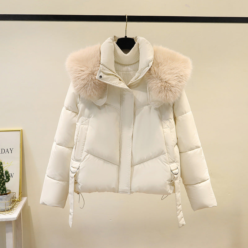 Women’s Faux Fur Hooded Puffer Jacket