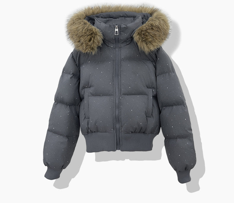 Women’s Faux Fur Hooded Puffer Jacket