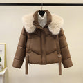 Women’s Faux Fur Hooded Puffer Jacket