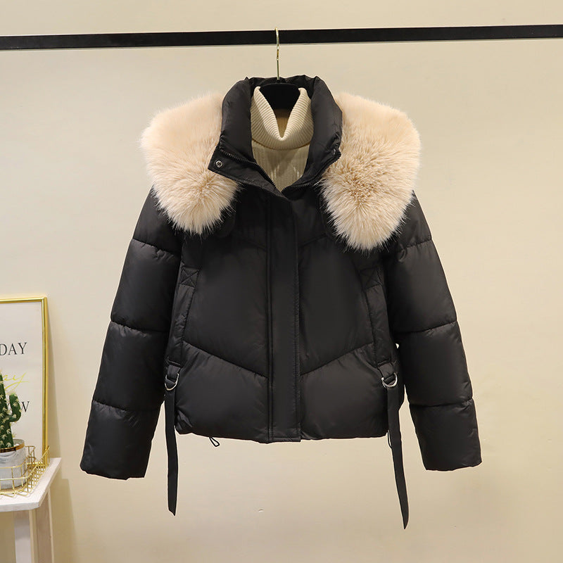 Women’s Faux Fur Hooded Puffer Jacket