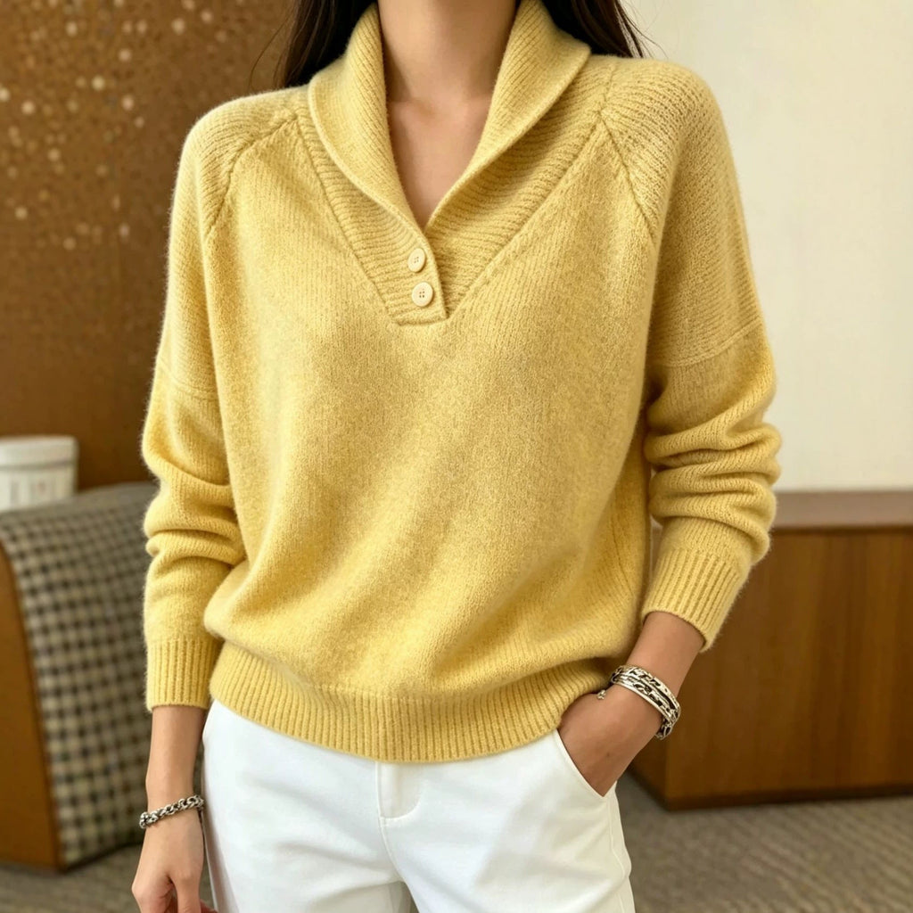 Women’s Shawl Collar Knit Jumper