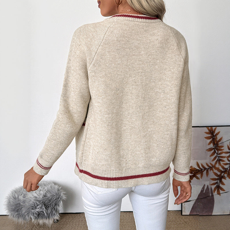 Women’s Zip-Up Knit Cardigan