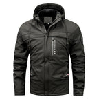 Men’s Fleece-Lined Hooded Winter Jacket