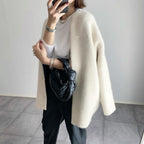 Women's Soft Knit Longline Button Cardigan