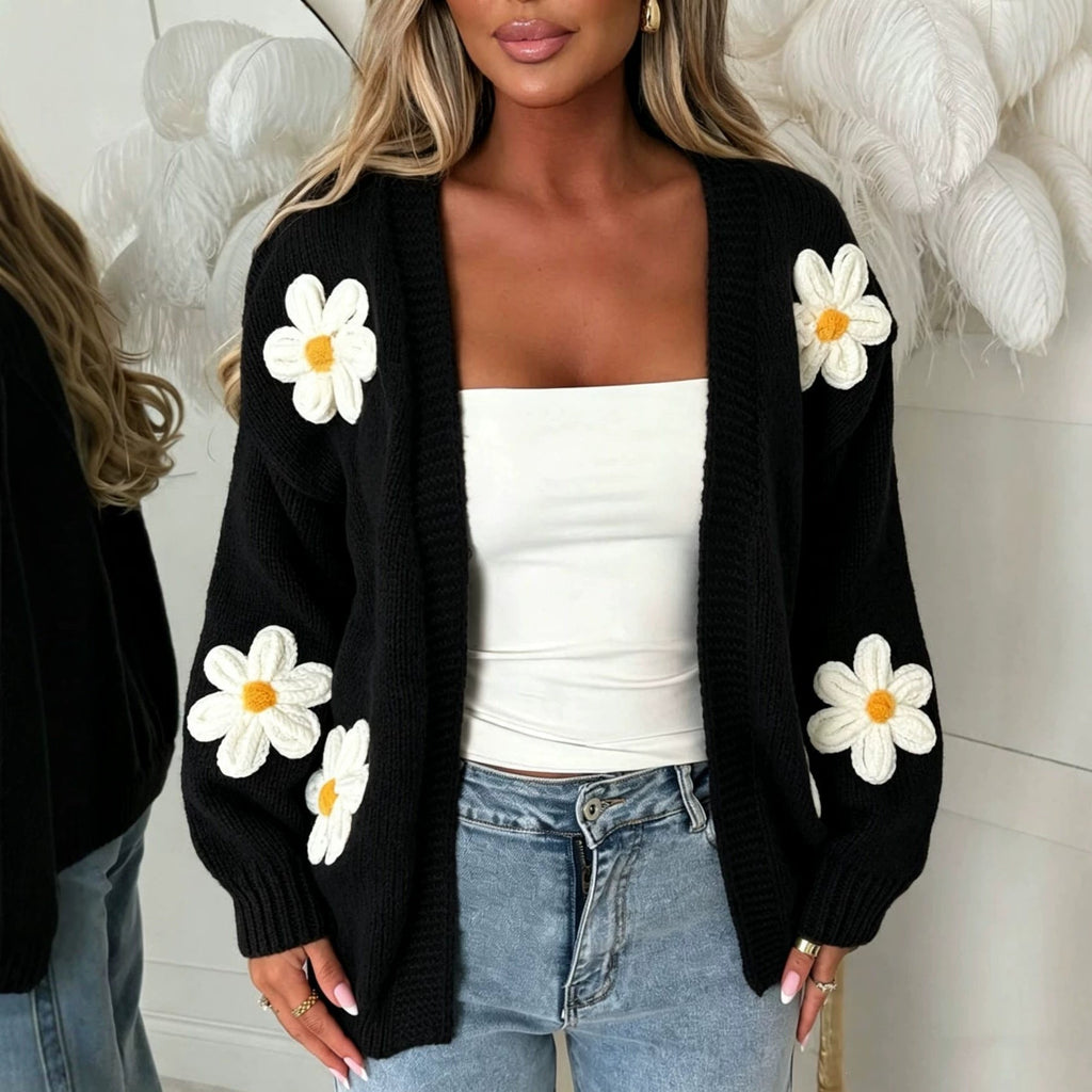 Women’s Daisy Knit Open Cardigan
