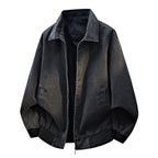 Men’s Vintage Wash Bomber Jacket