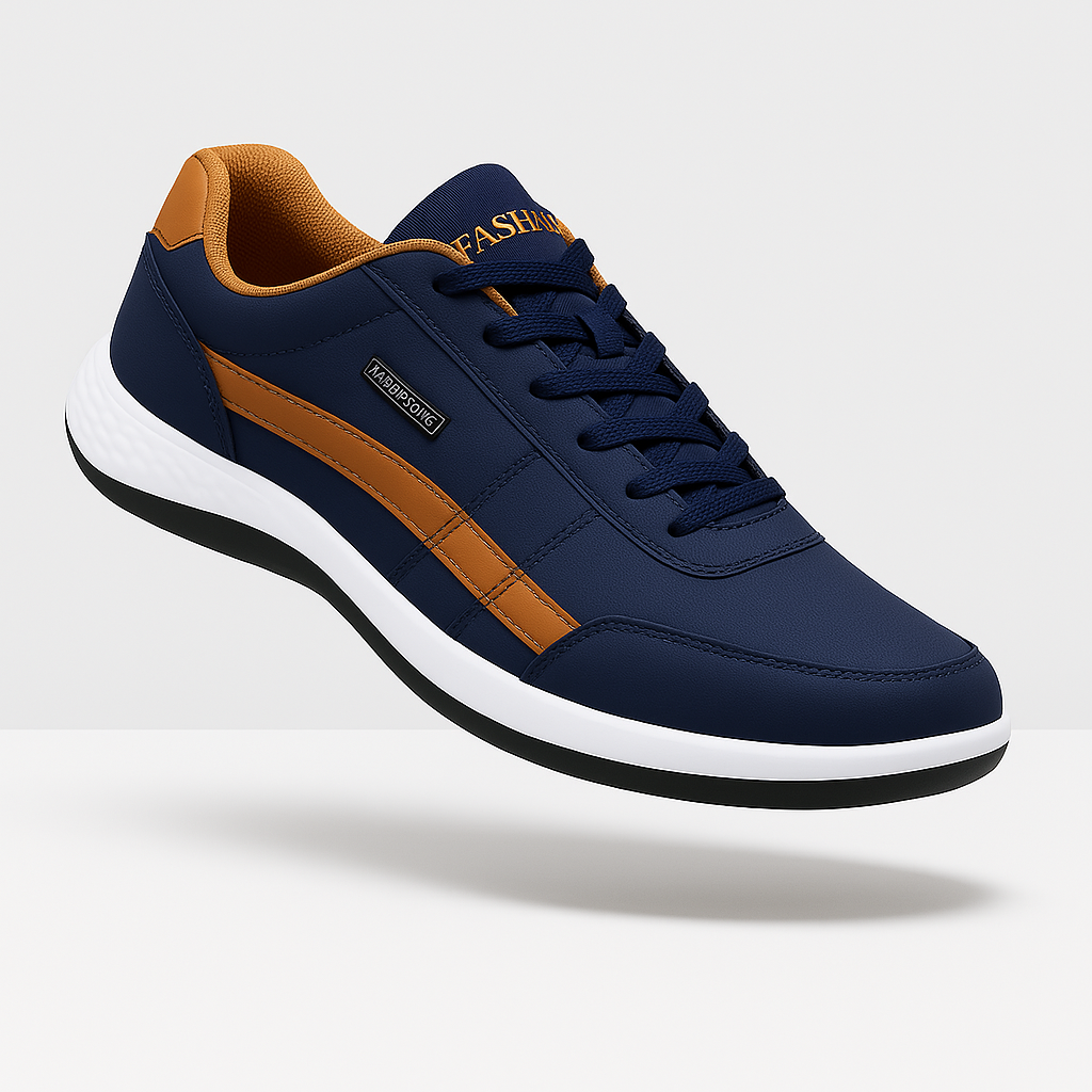 Men's Waterproof Walking Trainers with Cushioned Sole