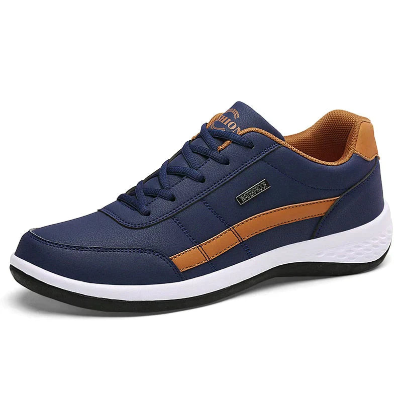 Men's Waterproof Walking Trainers with Cushioned Sole