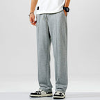 Pantalon jogger pour homme à jambes larges et coupe décontractée