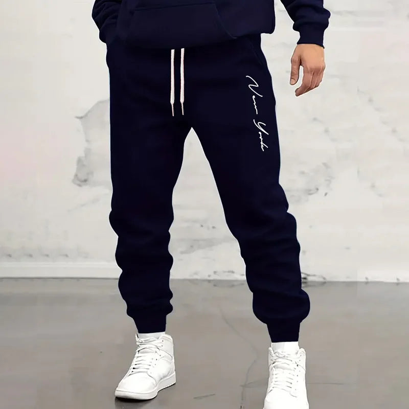 Men’s Slim Fit Drawstring Joggers