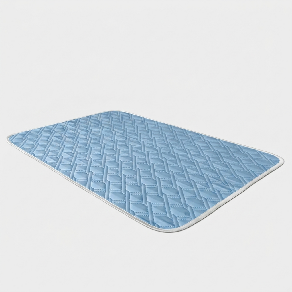 Pet Cooling Mat with Polyester Fabric for Summer Dogs & Cats