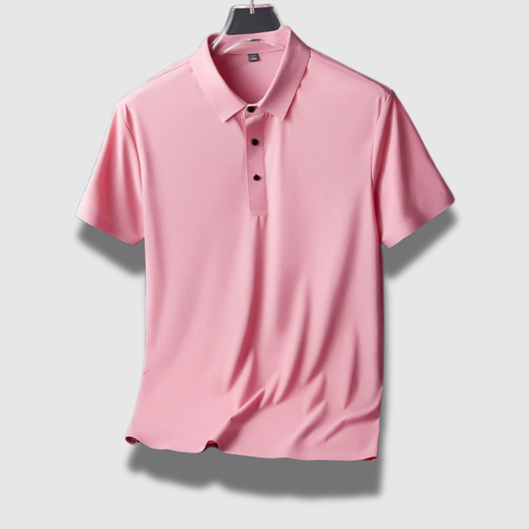 Polo classique à manches courtes pour homme