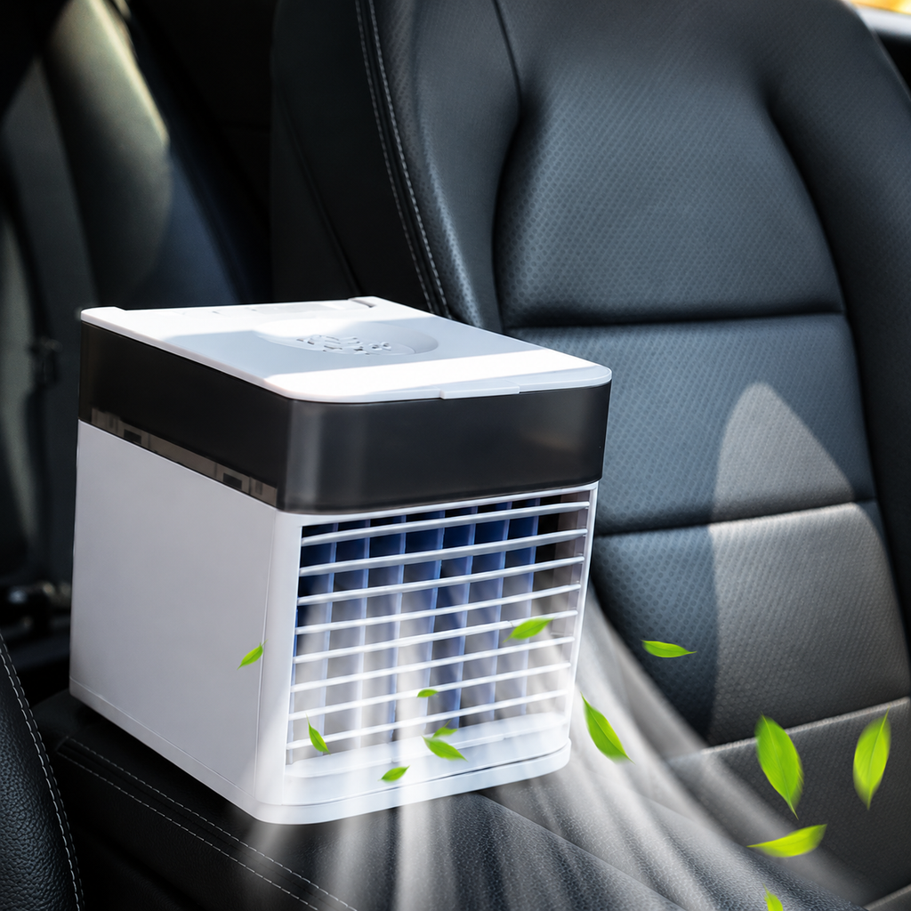 Portable Air Cooler with ABS Housing for Summer Home, Office & Car Use