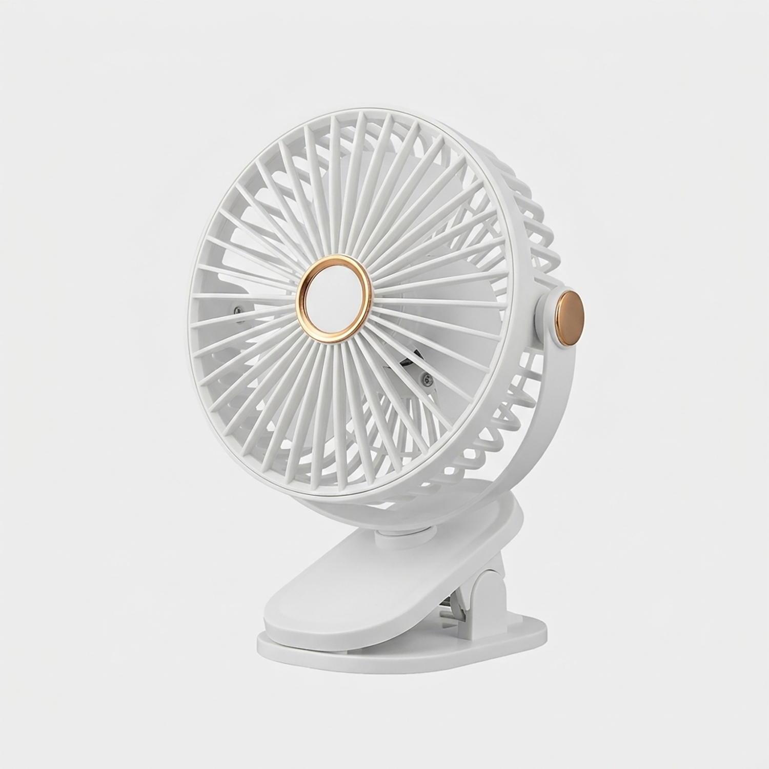Portable Desk Fan with ABS Housing for Summer Home, Office & Travel Use