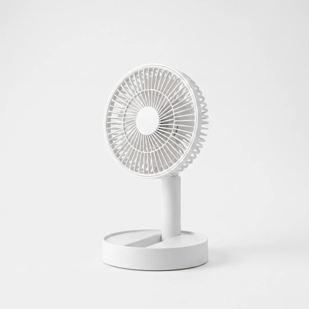 Portable Foldable USB Desk Fan with Adjustable Stand for Summer Cooling