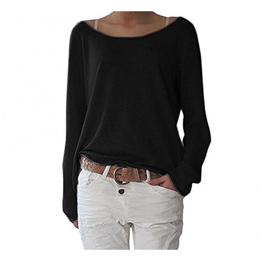Pull en maille fine à coupe décontractée pour femme