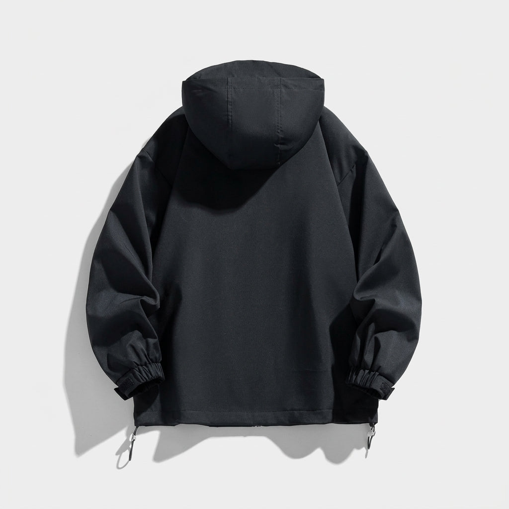 Women's Lightweight Hooded Rain Jacket | Relaxed Fit Windbreaker
