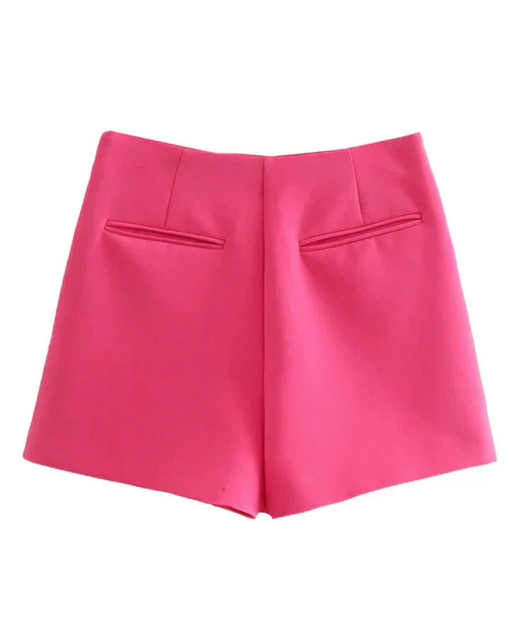Women's Tailored Wrap Skort Shorts