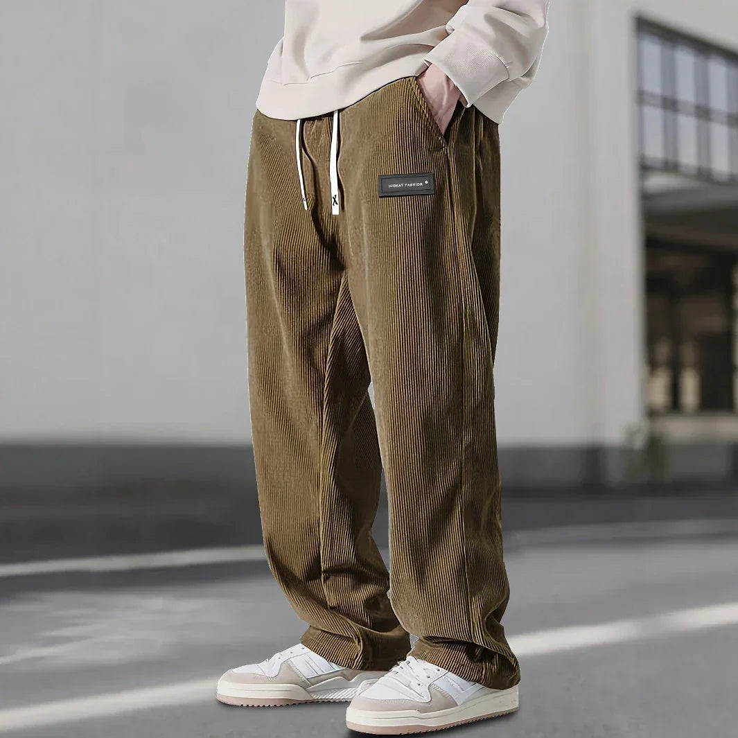 Men's Cotton Corduroy Summer Trousers