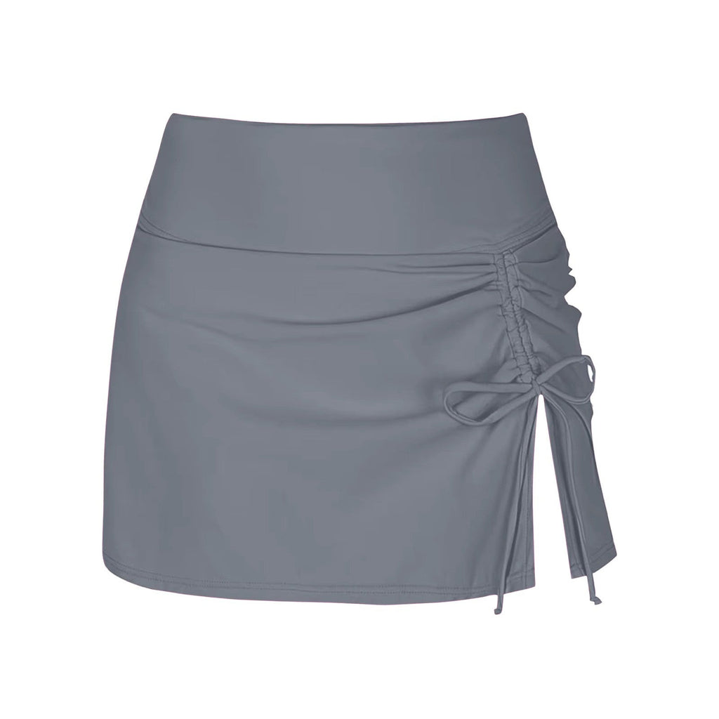 Women's High Waist Active Skort with Built-In Shorts