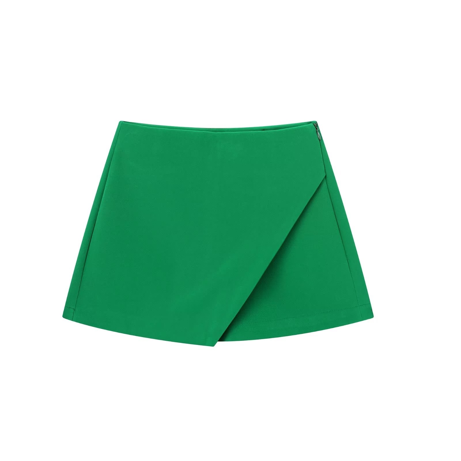 Women's Tailored Wrap Skort Shorts
