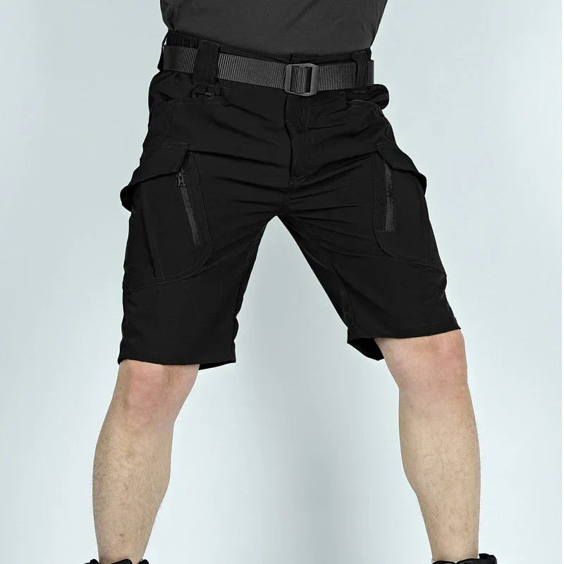 Men's Lightweight Cargo Walking Shorts with Stretch Fit