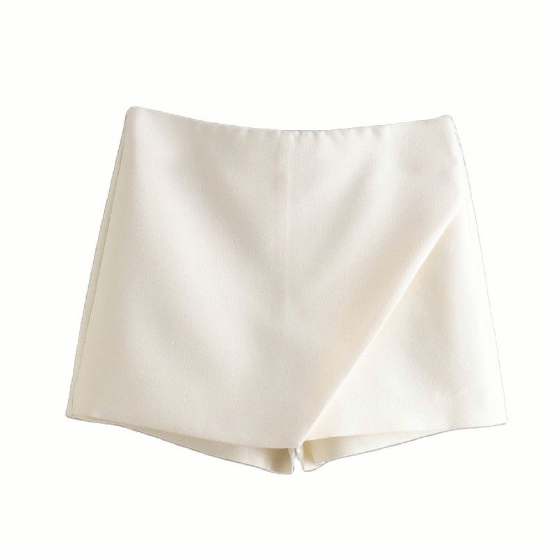 Women's Tailored Wrap Skort Shorts