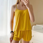 Women’s Satin Cami & Shorts Pyjama Set