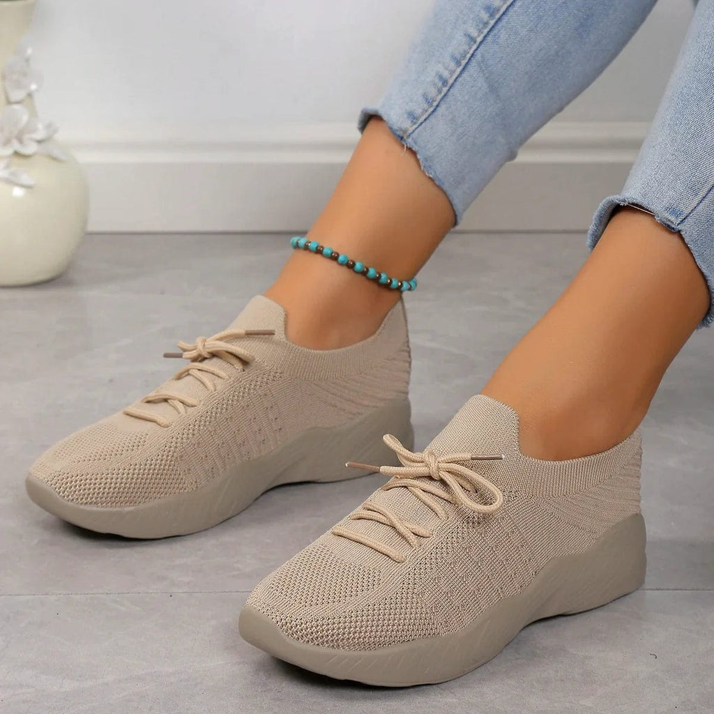 Baskets en maille légères pour femme