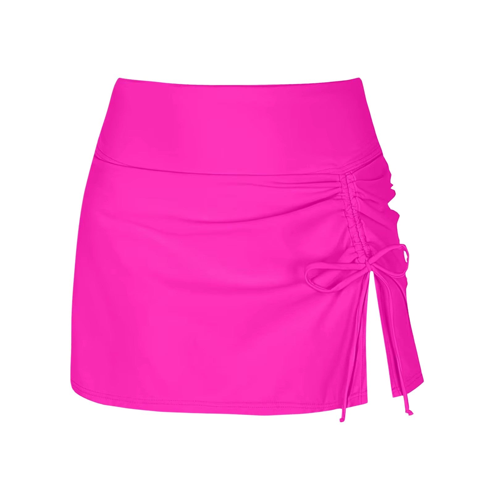 Women's High Waist Active Skort with Built-In Shorts