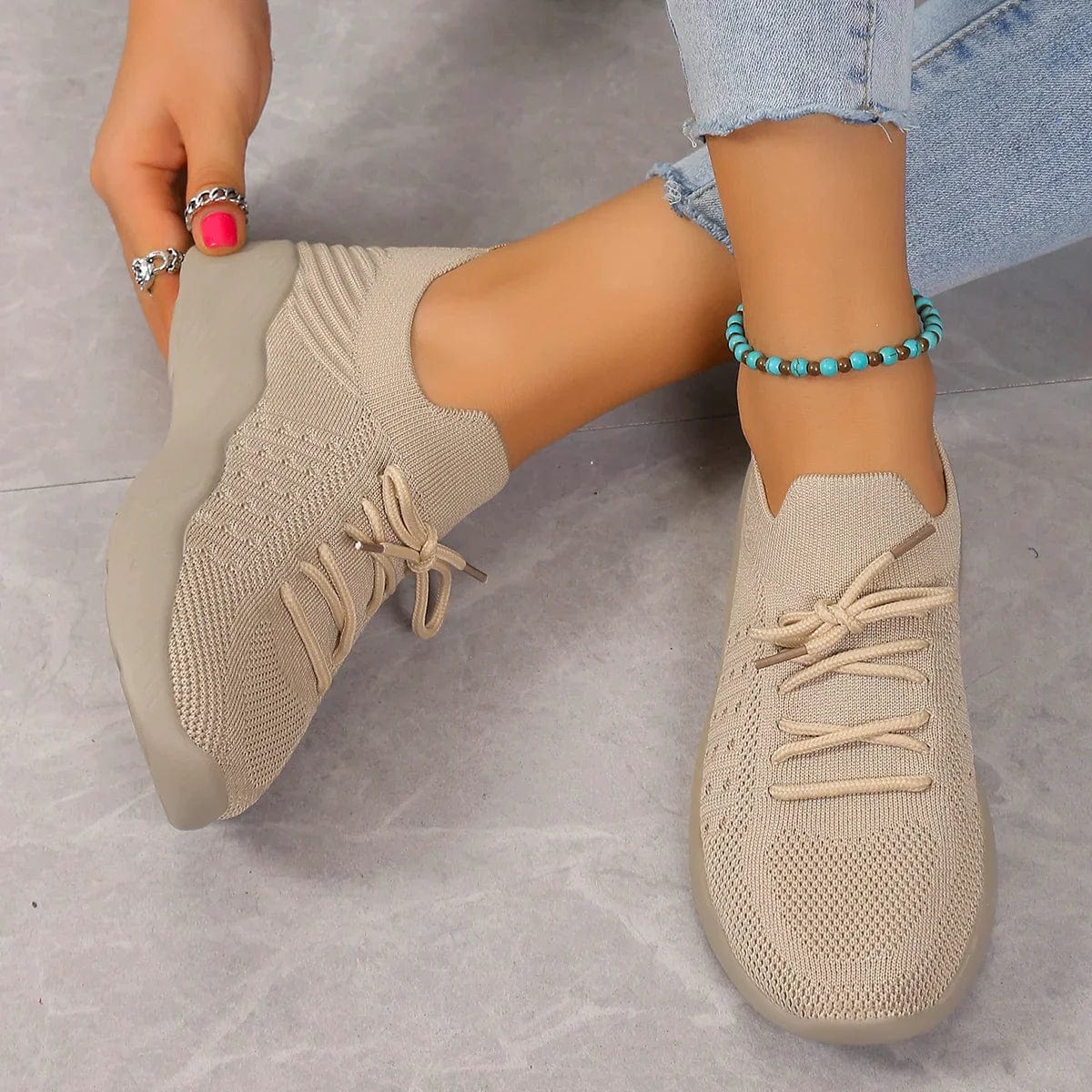 Women’s Lightweight Knit Trainers