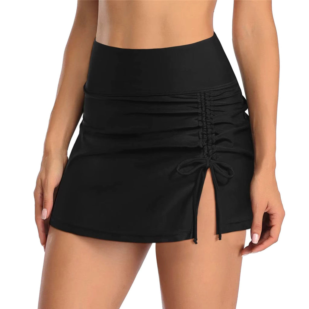 Women's High Waist Active Skort with Built-In Shorts