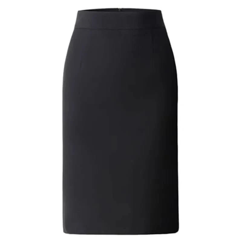 Jupe crayon midi taille haute pour femme