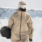 Unisex Oversized Hooded Ski Jacket | Snowboard Outerwear