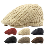 Women's Wool Newsboy Cap with Fleece Lining