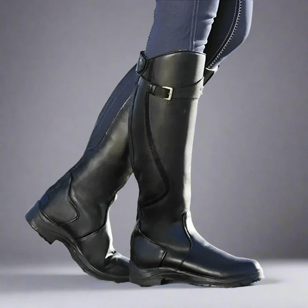 Bottes d’équitation montantes jusqu’au genou pour femme
